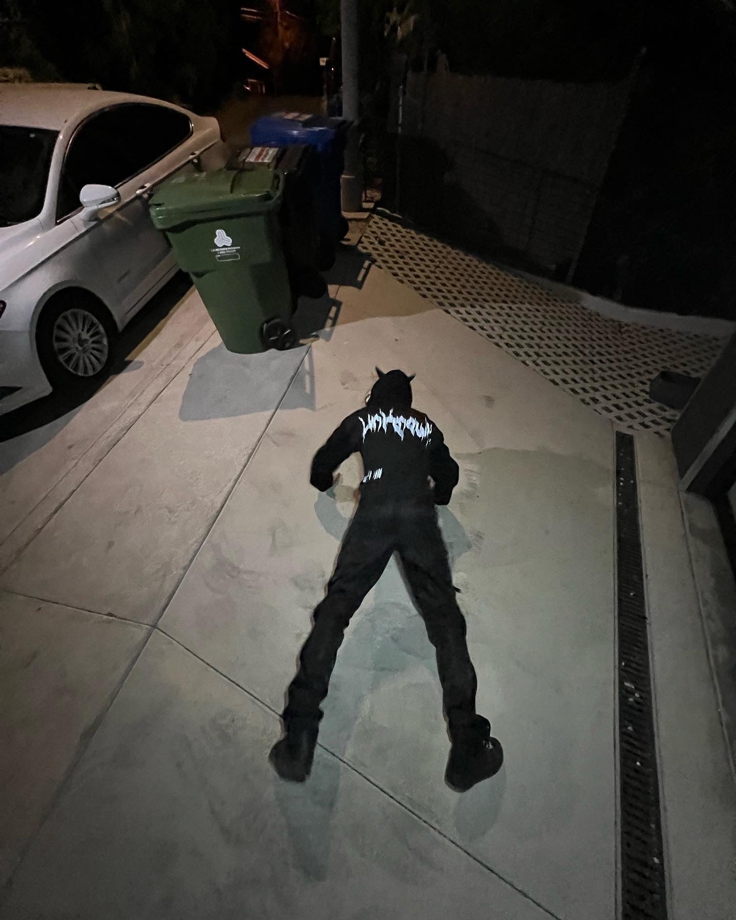 Full zip up "REFLECTIVE HOODIE"